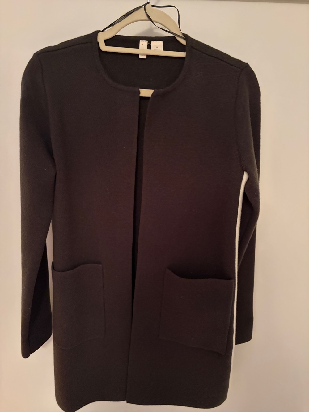 Anthropologie Evergreen Sweater Coat Size XS